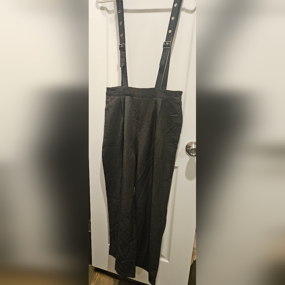 Hot Topic Punk Strap Suspender Pants
